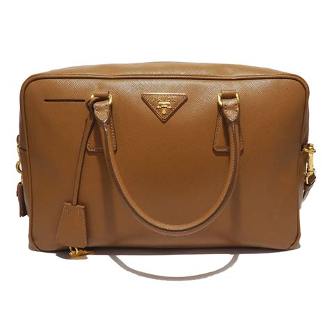 borsa prada vintage pelle vestiarie collective|Borse Prada in Pelle Marrone .